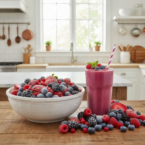 Mélange de 4 fruits congelés