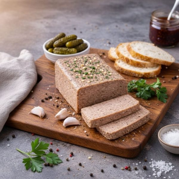 Pâté de foie à l’ail