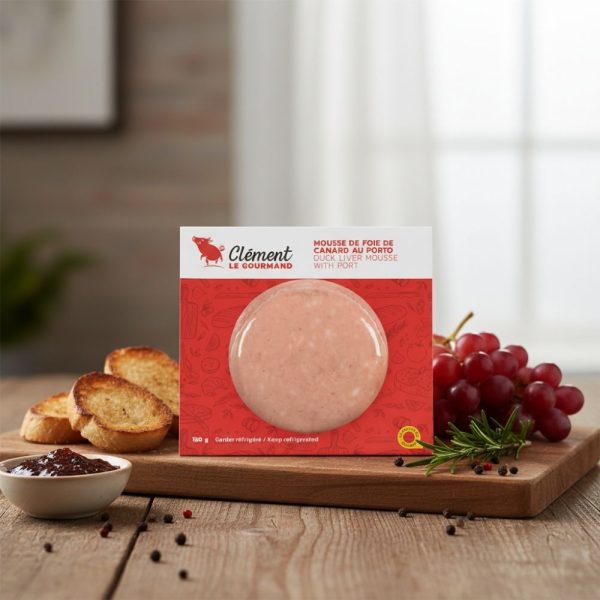 Mousse de foie de canard au porto