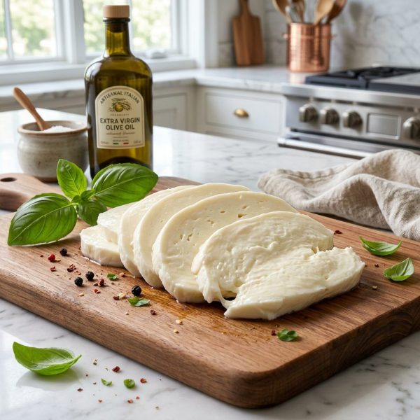 Fromage mozzarella Black Diamond — tranché mince