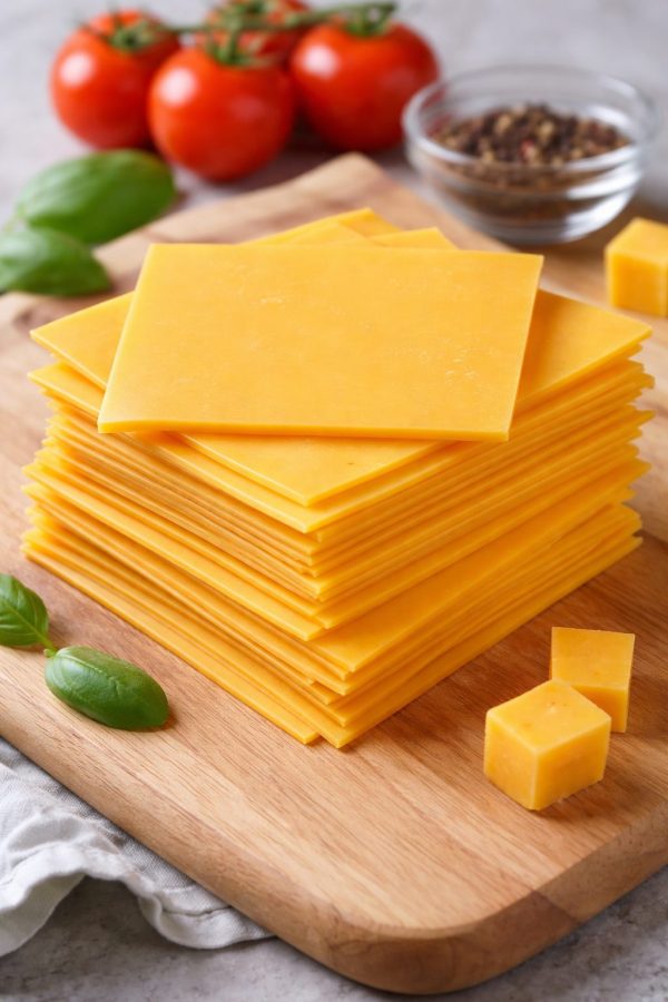 Fromage cheddar jaune en tranches Black Diamond