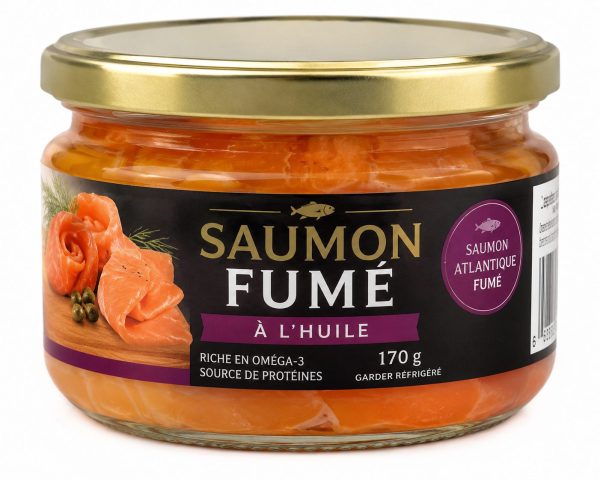 Saumon fumé à l’huile