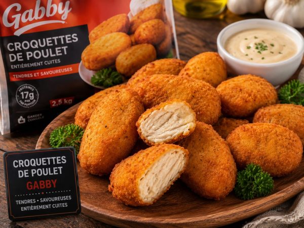 Croquettes de poulet Gabby